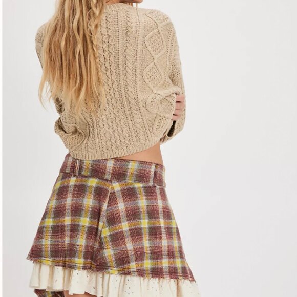 Free People Country Belle Mini Skirt - Picture 5 of 5